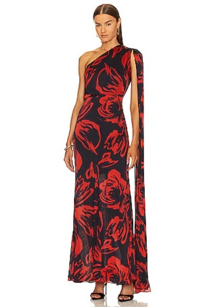 Adanna Gown in Ata Rodo Print